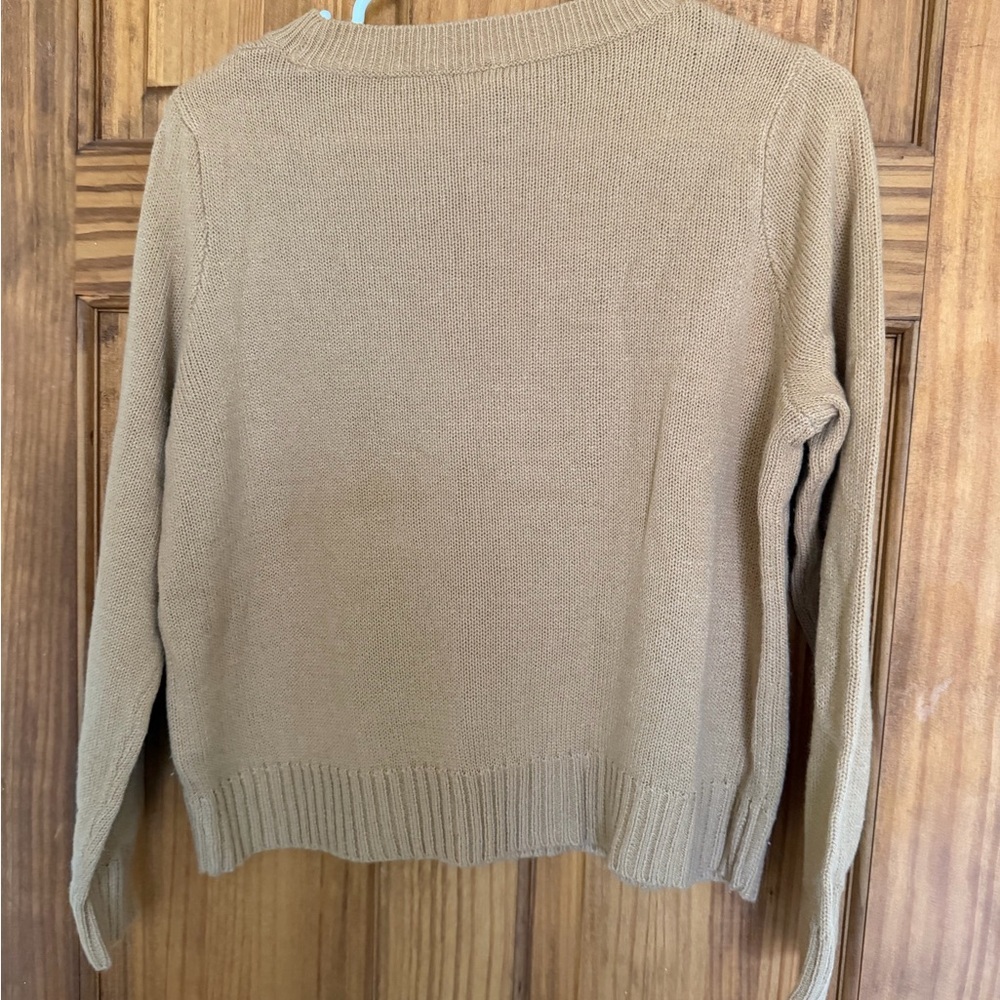 Divided Gray Crop Hoodie and Tan Sweater Combo - Picture 7 of 9